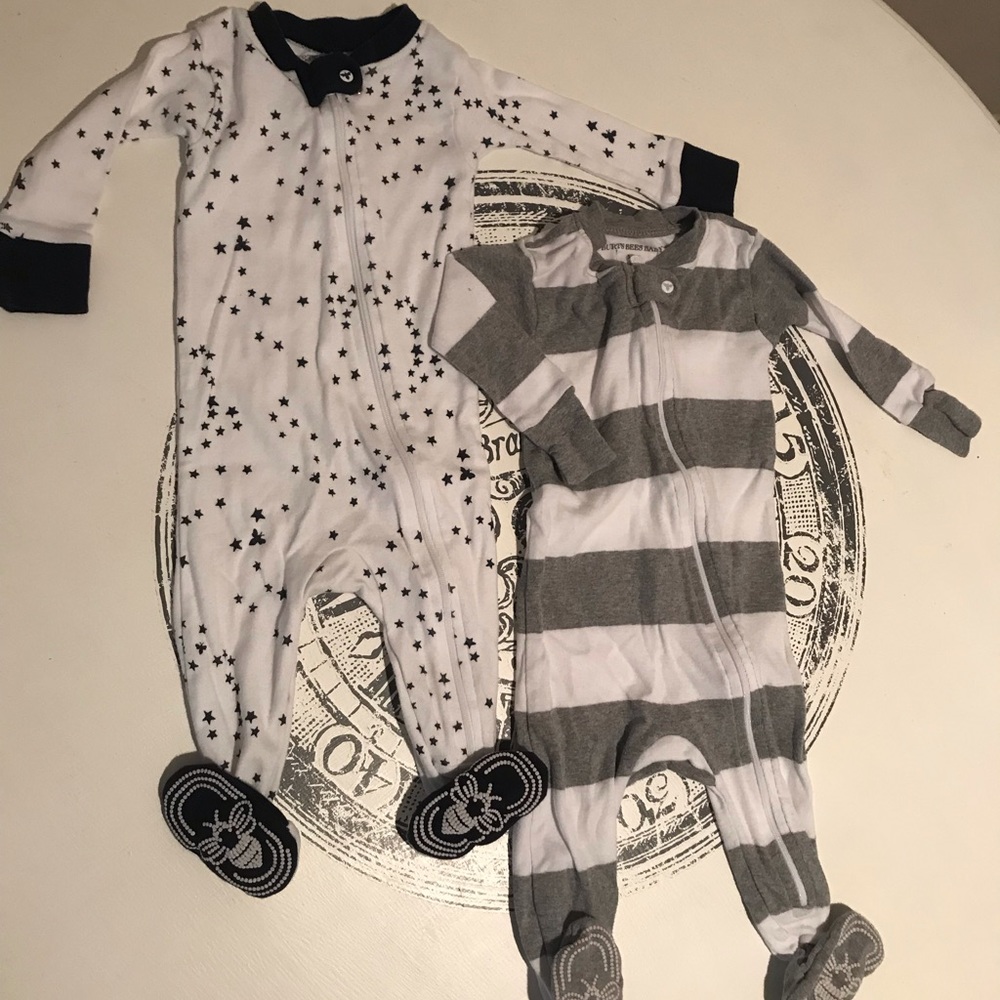 Burt’s Bees Footie PJs